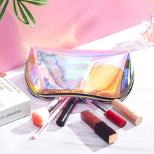 Load image into Gallery viewer, Laser Light Holographic Makeup Bag