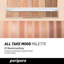 Load image into Gallery viewer, PERIPERA All Take Mood Eyeshadow Palette 01 Mood Breathing