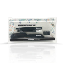 Load image into Gallery viewer, Brainbow 4-Piece Eyebrow Grooming Kit