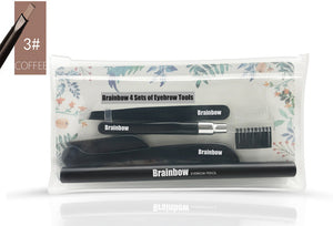 Brainbow 4-Piece Eyebrow Grooming Kit