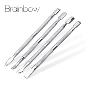 Double-Ended Nail Cuticle Pusher and Remover Set