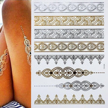 Load image into Gallery viewer, Festival  Glam Temporary Tattoos