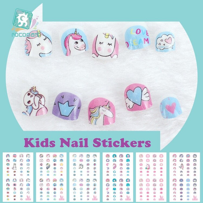 Unicorn Nail Art Stickers Decals