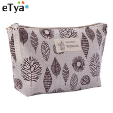 Load image into Gallery viewer, Cute Illustrations Canvas Cosmetic Bag