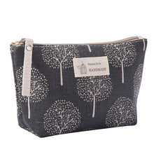Load image into Gallery viewer, eTYA Cute Illustrations Canvas Cosmetic Bag